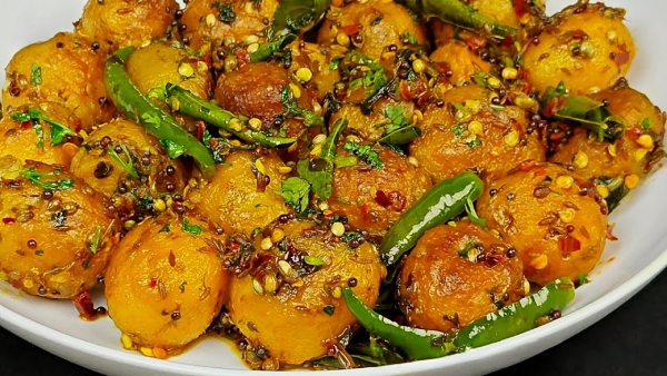 Punjabi Style Potato Fry Recipe How to Make at Home in Tamil Punjabi Style Potato Fry Recipe How to Make at Home in Tamil