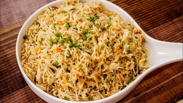 Singapore Veg Fried Rice Recipe How to Make at Home in Tamil