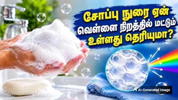 Why Soap Foam Is Always White Why Soap Foam Is Always White