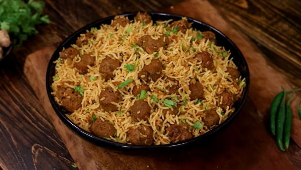 Lunch Box Recipes How To Make Soya Rice Recipe Lunch Box Recipes How To Make Soya Rice Recipe