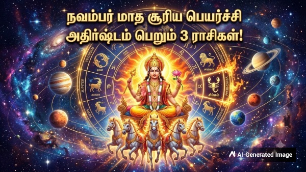 Sun Transit In Scorpio 2026 These Zodiac Signs Luck Will Shine