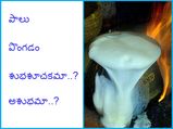 పాలు వేడి చేస్తున్నప్పుడు పొంగిపోతే  దేనికి సంకేతం..?!శుభశూచకమా-అశుభమా..? 