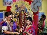 Navaratri 2021 : మూడో రోజు చంద్రఘంట అమ్మవారి పూజ మరియు మంత్రాల గురించి తెలుసుకుందామా..