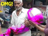 బిందెలో ఇరుక్కున్న పిల్లాడి తల, ఆడుకుంటూ తలను దూర్చాడు, ఇంట్లో పిల్లలతో జాగ్రత్త