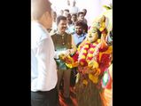 MRO In Kantara Getup: కాంతారా గెటప్ లో విజయనగరం ఎమ్మార్వో.. కుమ్మేశాడుగా