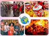 ప్రపంచంలోనే వింతైన కొత్త సంవత్సర వేడుకలు... ఎలా జరుపుకుంటారో మీరే చూడండి.. !