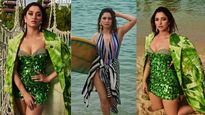 Thamannah Bhatia: బీచ్ ఒడ్డున తమన్నా అందాల రచ్చ, మత్తెక్కించే ఫోటోలకు ఫోజులు