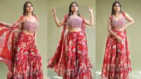 Nivetha Pethuraj: నివేదా పేతురాజ్ మత్తెక్కించే ఫోజులు, అదిరిపోయే లెహంగాలో అందాల ఆరబోత