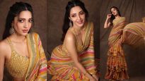 Neha Shetty: శారీలో అందాలు ఒలకబోసిన డీజే టిల్లు బ్యూటీ, నేహా శెట్టి గ్రామర్ ట్రీట్ అదుర్స్ 