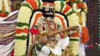 తిరుమలలో నవరాత్రి బ్రహ్మోత్సవాలు, హంస వాహనంపై సరస్వతి అలంకారంలో శ్రీవారు 