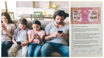  ఫ్యామిలి మెంబర్స్ స్మార్ట్ ఫోన్ పిచ్చితో చిర్రెత్తిన మహిళ ఏం చేసిందో తెలుసా? ఈ వైరల్ పోస్ట్ చూడండి..