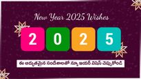 New Year 2025 Wishes: ఈ అద్భుతమైన సందేశాలతో న్యూ ఇయర్ విషెస్ చెప్పుకోండి