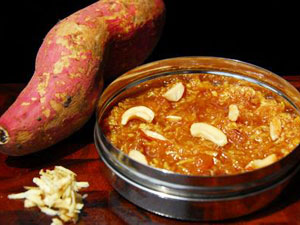 Sweet Potato Halwa... Sweet Potato Halwa...