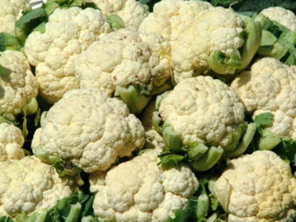 కాలీఫ్లవర్, అవకాడో, వాల్ నట్