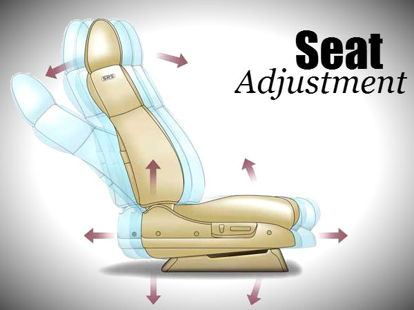 సీటింగ్ పొజిషన్‌ను సర్దుబాటు చేసుకోండి