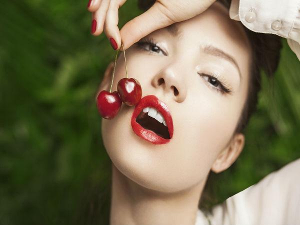 Natural Skin Care With Cherries Natural Skin Care With Cherries