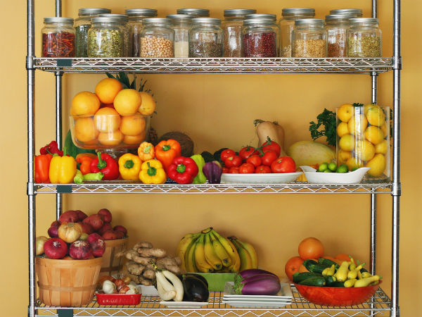 ఆహారంను నిల్వ చేయకండి: 