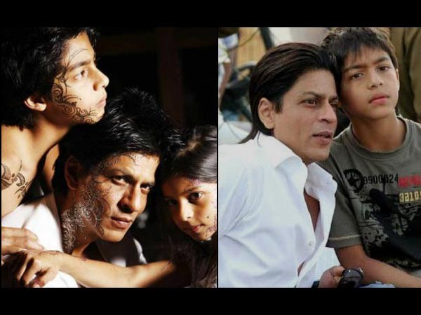 షారుక్ ఖాన్ అండ్ కిడ్స్: