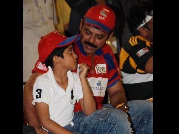 వెంకటేష్ అండ్ వారి అబ్బాయి: