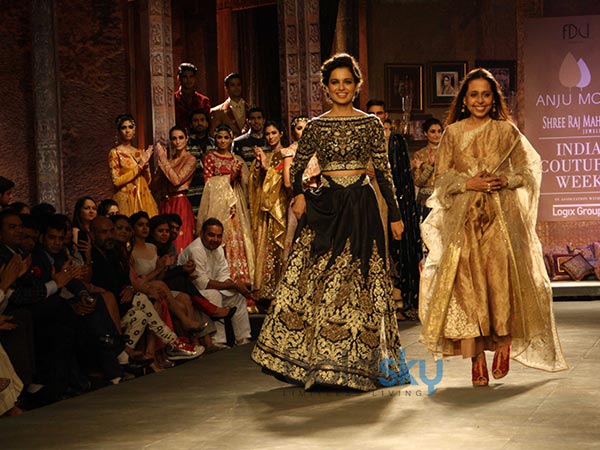  డిజైనర్ అంజు మడితో కంగనా రౌనత్: 