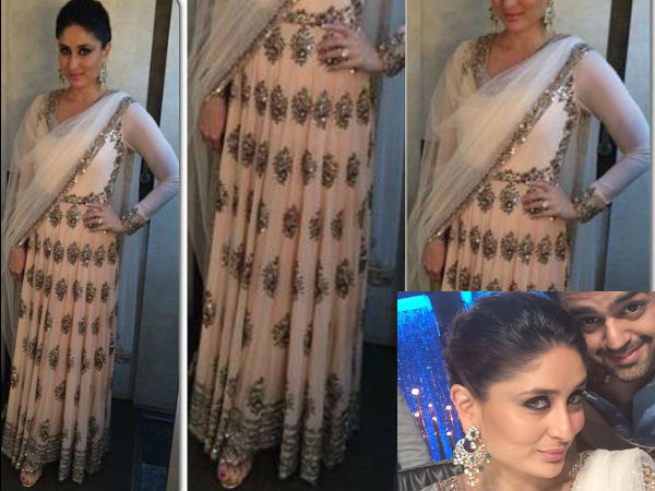 హెవీ అనార్కలీ డ్రెస్స్ లో కరీనా