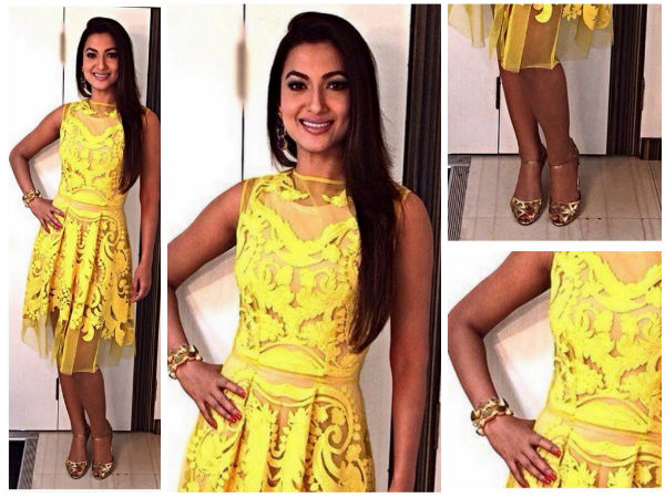 పంకజ్ అండ్ నిధి డిజైన్ చేసిన అవుట్ ఫిట్