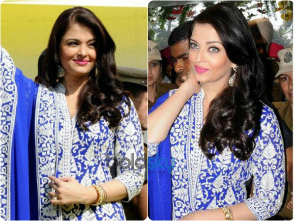 Aishwarya Rai Looks Electrifying In Abu Sandeep