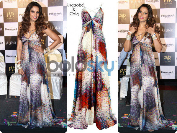 Bipasha Basu Captivates Us In A Printed Maxi