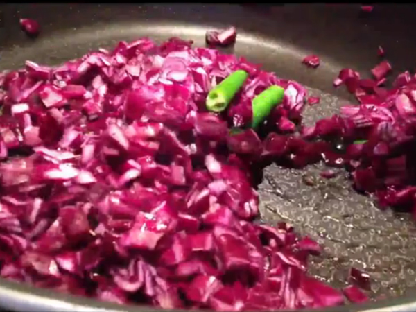 20 Minute Red Cabbage Fried Rice Recipe