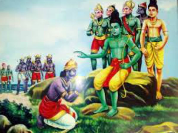 సోదరుని భార్యను అపహారించిన వాలి: