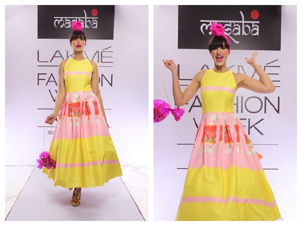LFW 2015: Colourful Candy Crush By Masaba Gupta