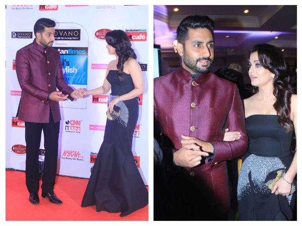 రెడ్ కార్పెట్ పై ఐశ్వర్య రాయ్ తో అభిషేక్ అండ్ అమితాబ్ 