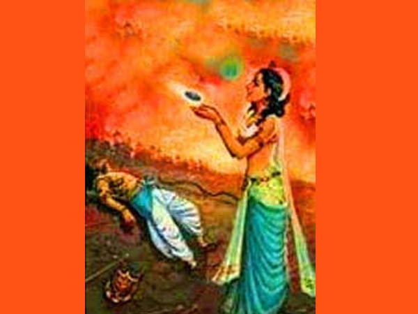 7. అర్జునుడుకి బిభాత్సు వచ్చిన క్షణం 