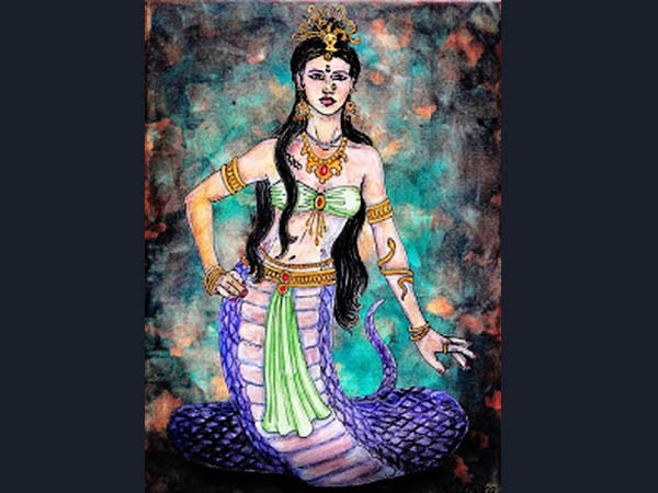 9. అర్జున యొక్క ప్రేమ - పాములతో ద్వేష సంబంధం 