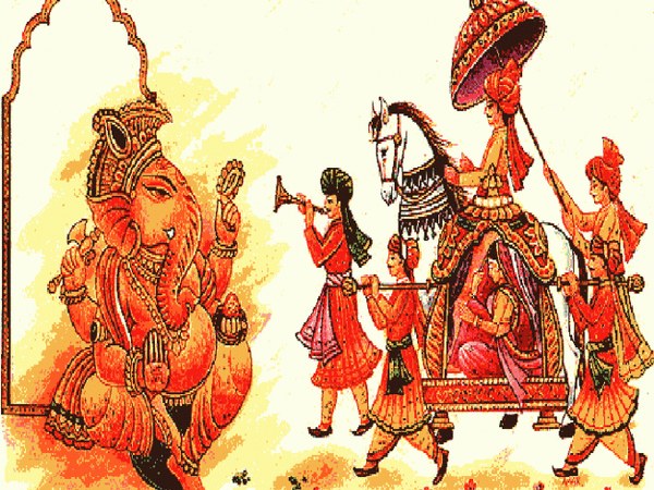 బ్రహ్మఛారియైన గణపతికి ఇరువురు భార్యలా....!? 