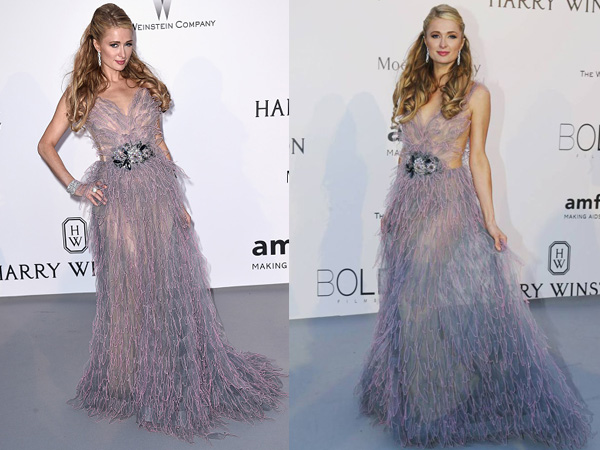 ఆమ్ ఫార్ గాలలో అద్భుతమైన డ్రెస్సులు ధరించిన బ్యూటీస్