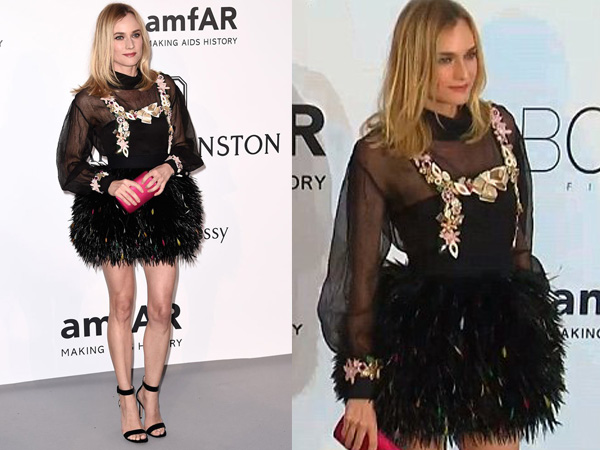  ఆమ్ ఫార్ గాలలో అద్భుతమైన డ్రెస్సులు ధరించిన బ్యూటీస్