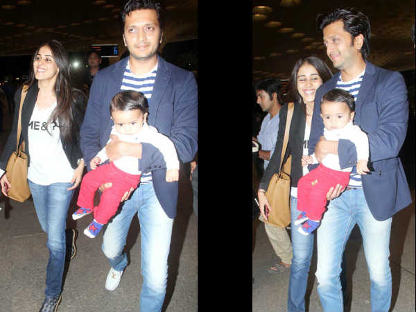 6. వావ్ భర్త, కొడుకుతో కలిసి: 