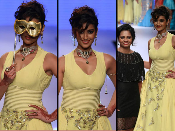 ఐఐజెడబ్ల్యు 2015 ర్యాంప్ షోలో షోస్టాపర్ గా గోవాన్ బ్యూటీ ఇలియాన