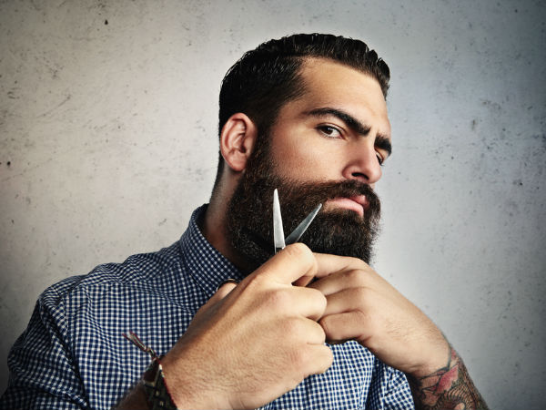 ఎప్పుడూ మీ గడ్డాన్ని పొడిగా ఉన్నప్పుడే కత్తిరించండి