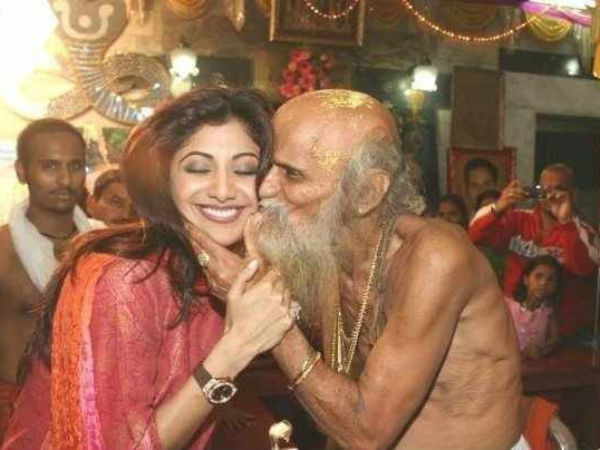 శిల్పాశెట్టి, బాబా