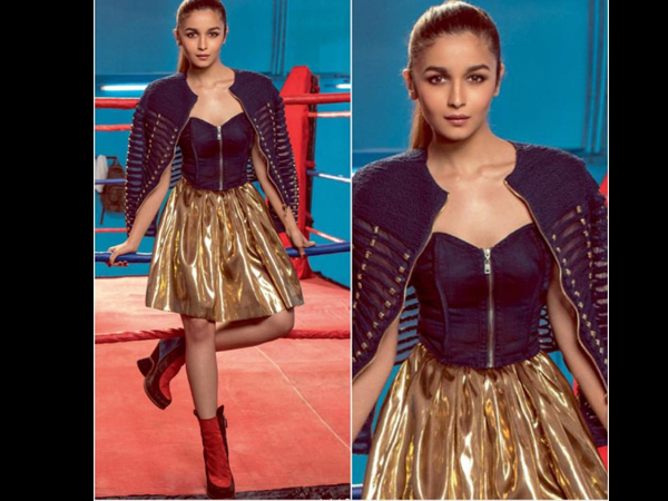 Alia Bhat's Bold Look For Cosmopolitan