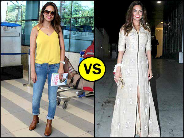 Best: Esha's Western Or Indo-Western Best: Esha's Western Or Indo-Western