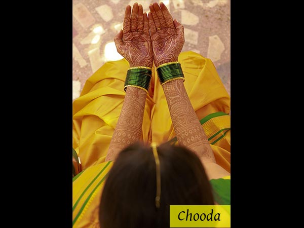 Marathi bride's trousseau