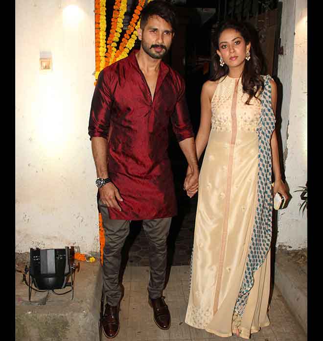 Shahid And Mira In Indianized Version