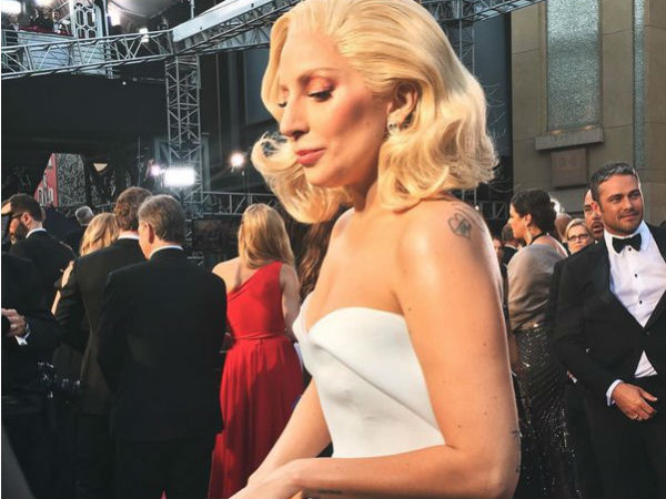 Oscars 2016: Lady Gaga Shines In White