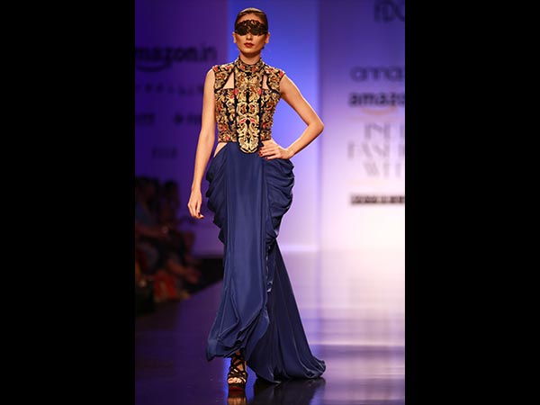 Amazon India Fashion Week 2016 A/W: Shriya Saran, The Anaikka Woman