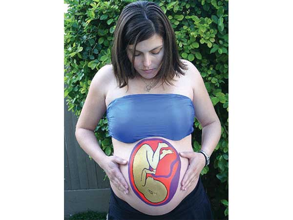 4. ఎ- క్సరే విషన్ బెల్లీ: 