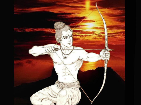 కోపానికి గురైన రాముడు