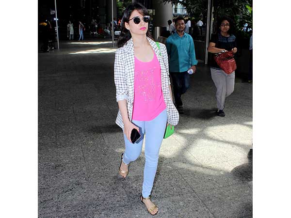 Spotted: Tamannaah Bhatia With A New Haircut At The Airport